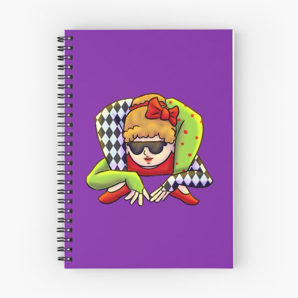 Item preview, Cool Acrobat Circus Girl Doing Triple Fold designed and sold by JimboTurtle.