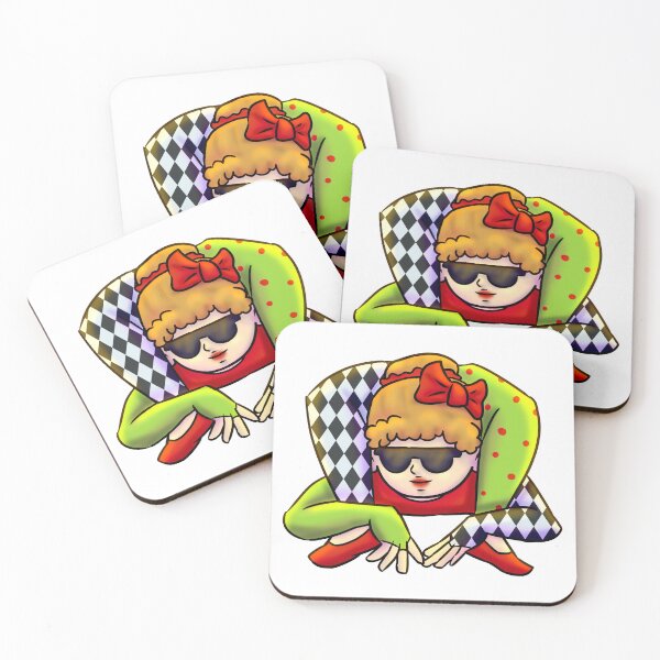 Item preview, Cool Acrobat Circus Girl Doing Triple Fold designed and sold by JimboTurtle.