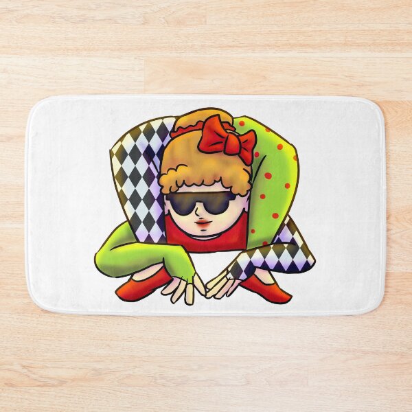 Item preview, Cool Acrobat Circus Girl Doing Triple Fold designed and sold by JimboTurtle.