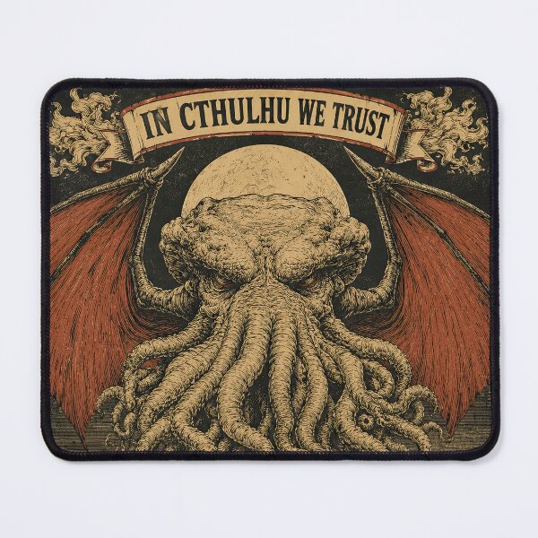 Item preview, In Cthulhu We Trust Vintage Cosmic Horror Art designed and sold by obstinator.