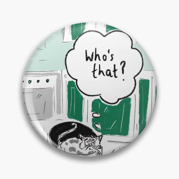 Item preview, Startled Cats when the doorbell rings designed and sold by KPlayerAdhder.