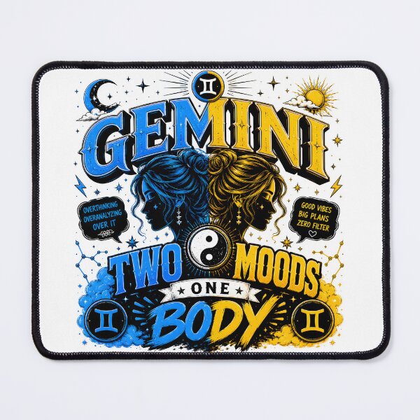 Item preview, gemini zodiac, gemini lifestyle, gemini women, tarot and astrology designed and sold by TrueArtVibes.