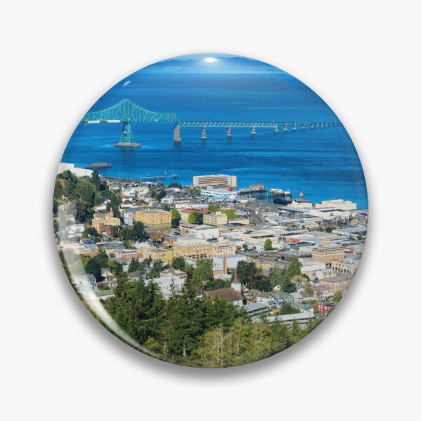 Item preview, The Astoria - Megler Bridge between Astoria Oregon and Megler Washington designed and sold by WigOutlet.