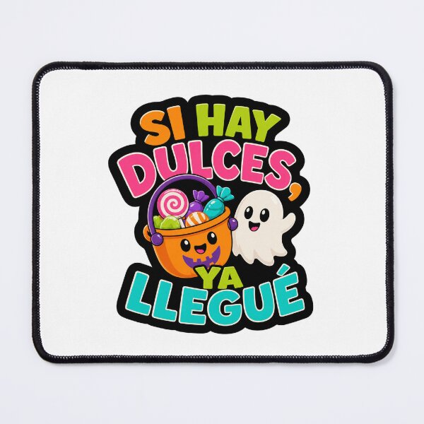Item preview, Si Hay Dulces Ya Llegue Halloween Candy Ghost Pumpkin designed and sold by ColeLaniTrading.