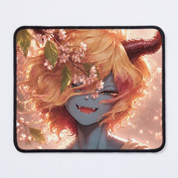 Item preview, Cherry Blossom Demon Girl designed and sold by ZenOtaku Lab.