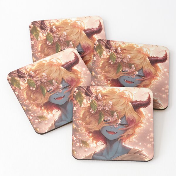 Item preview, Cherry Blossom Demon Girl designed and sold by ZenOtaku Lab.