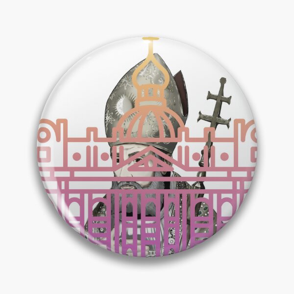 Item preview, Vatican City Travel Line Art | Catholic Landmark Illustration designed and sold by ElartedeNoel.