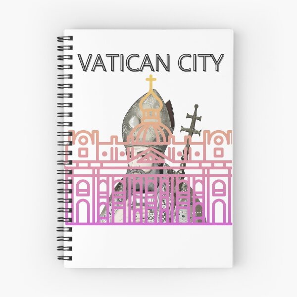 Item preview, Vatican City Travel Line Art | Catholic Landmark Illustration designed and sold by ElartedeNoel.