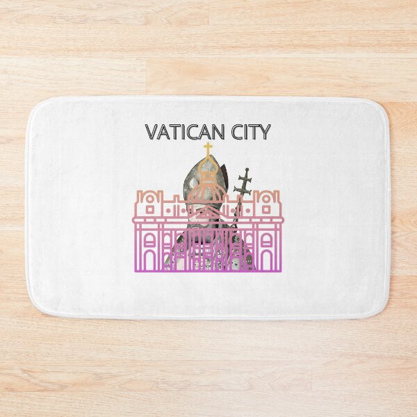 Item preview, Vatican City Travel Line Art | Catholic Landmark Illustration designed and sold by ElartedeNoel.