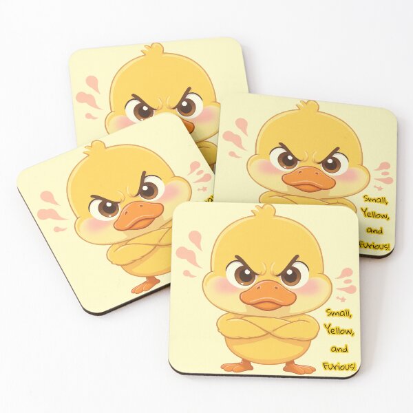 Item preview, ​Small, Yellow, and Furious! designed and sold by jo-e-basta.