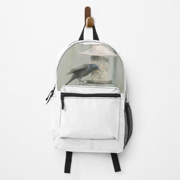 Item preview, Grackle on feeder designed and sold by HulaMoo.