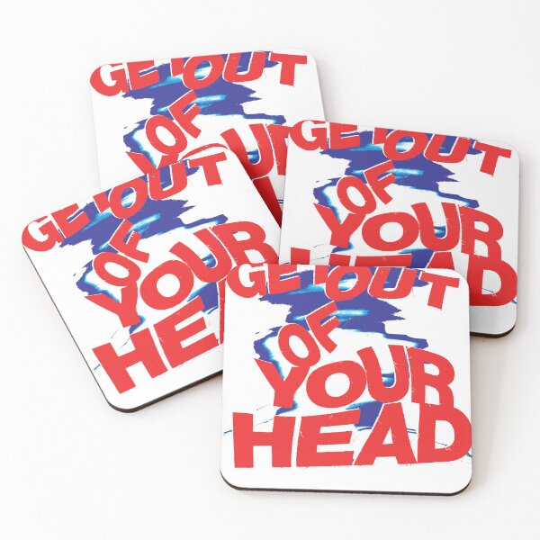 Item preview, Get Out of Your Head – Collage Typography designed and sold by Spenceless Designz.