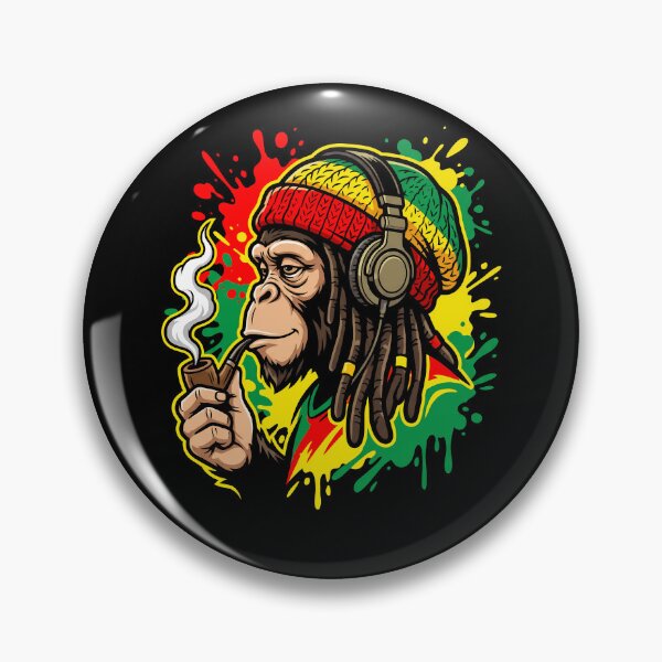 Artikelvorschau, Reggae-Affe entworfen und verkauft von SignumShop.