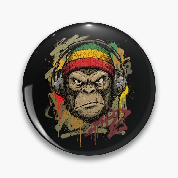 Artikelvorschau, Reggae-Affe entworfen und verkauft von SignumShop.