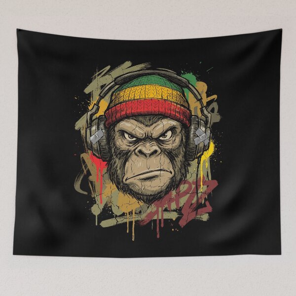 Item preview, Reggae Monkey designed and sold by SignumShop.