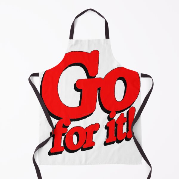 Item preview, Go For It – Retro Red Typography designed and sold by Spenceless Designz.