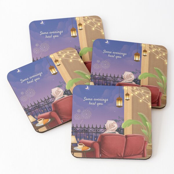 Item preview, Some Evenings Heal You | Cozy Night Recharge Aesthetic designed and sold by BlueTideGallery.