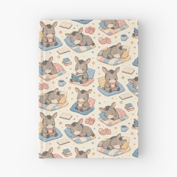 Item preview, Cute Kawaii Baby Donkey Cozy Quilt Pattern designed and sold by Soft Berry Studio.