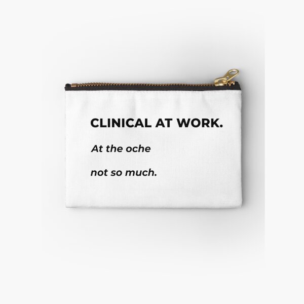 Item preview, Clinical at work. At the oche not so much. designed and sold by Weldon Myson.