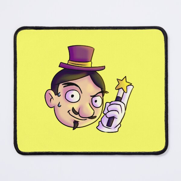 Item preview, Funny Nervous Magician with Magic Wand designed and sold by JimboTurtle.