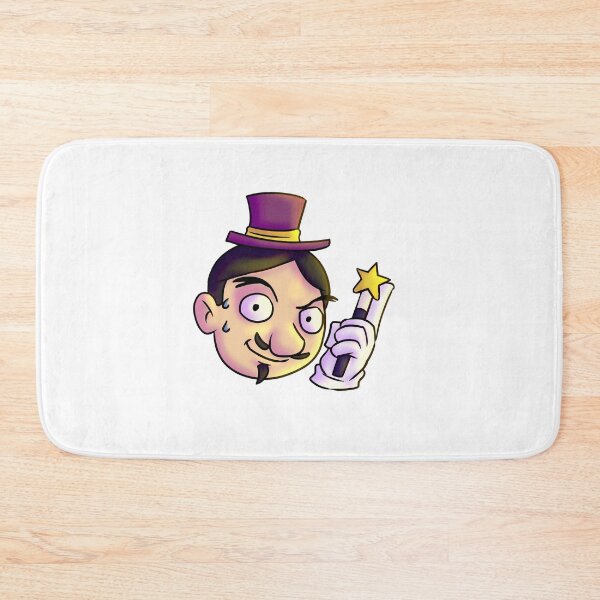 Item preview, Funny Nervous Magician with Magic Wand designed and sold by JimboTurtle.