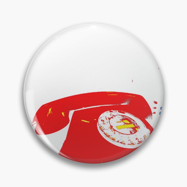 Item preview, Desconectar para volver a conectar – Teléfono rojo designed and sold by Spenceless Designz.
