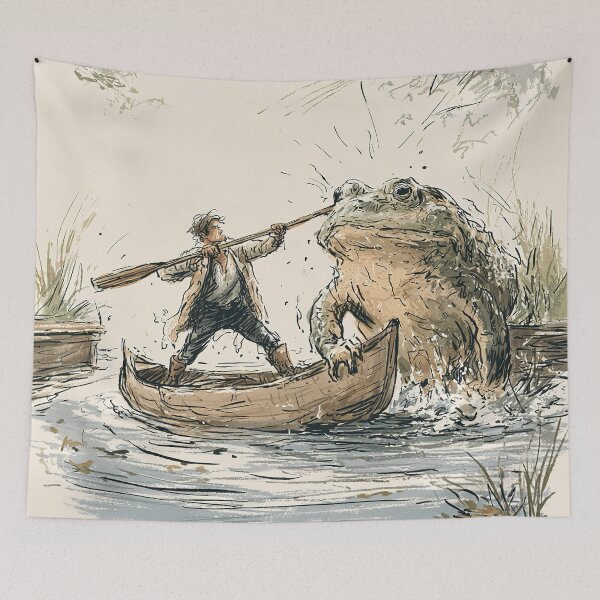 Item preview, Frogs Don't Bargain with Boaters designed and sold by Venon28.