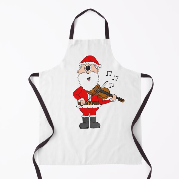 Item preview, Santa Playing Violin, Christmas Violinist Musician Music Teacher designed and sold by doodlerob.