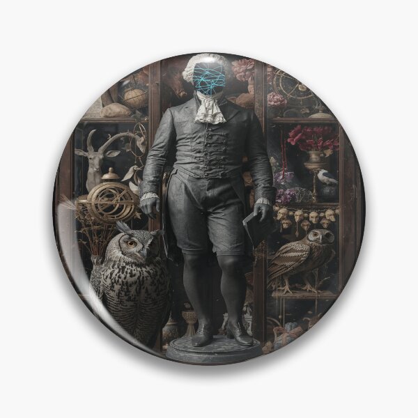 Item preview, Cyberpunk Aristocrat painting oil effect designed and sold by Ingorgia Studio.