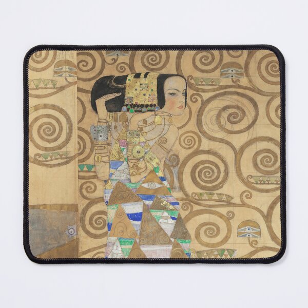 Item preview, Expectation – Gustav Klimt Art Nouveau Gold Pattern Print designed and sold by BuckaBaby.