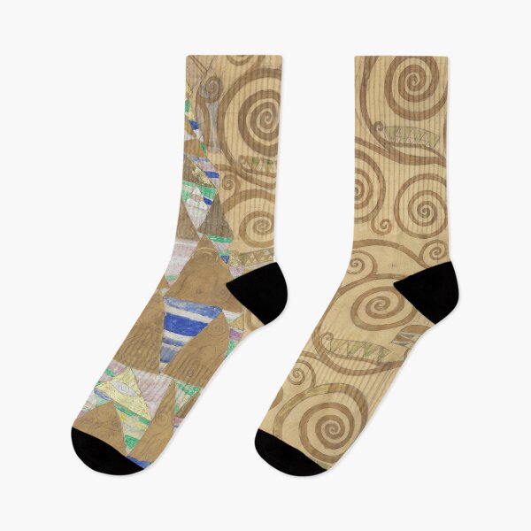 Item preview, Expectation – Gustav Klimt Art Nouveau Gold Pattern Print designed and sold by BuckaBaby.