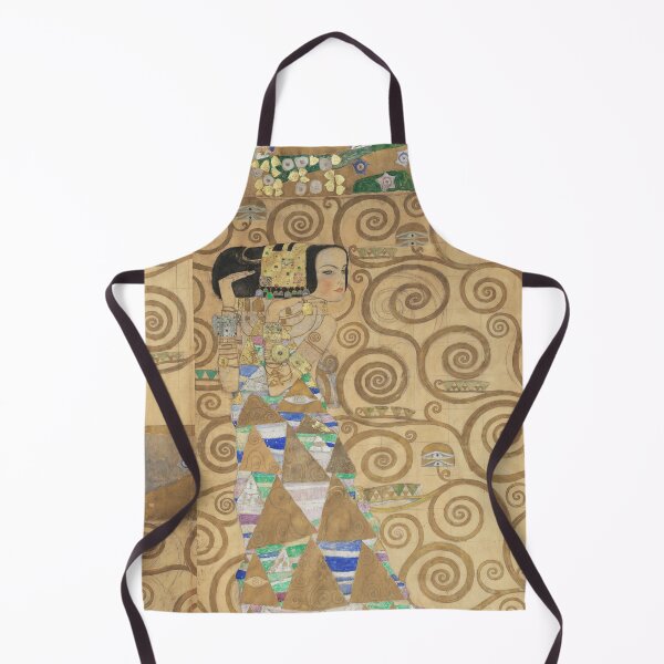 Item preview, Expectation – Gustav Klimt Art Nouveau Gold Pattern Print designed and sold by BuckaBaby.