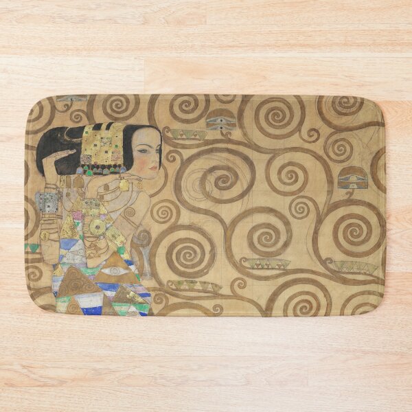 Item preview, Expectation – Gustav Klimt Art Nouveau Gold Pattern Print designed and sold by BuckaBaby.