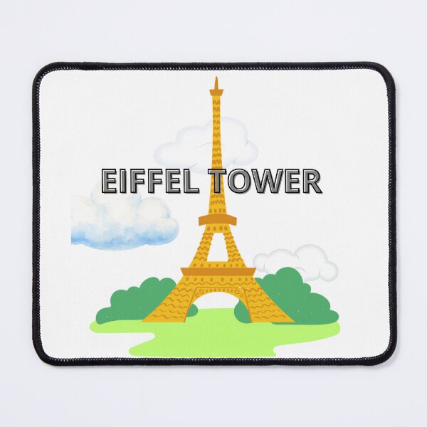 Item preview, Eiffel Tower Cute Travel Illustration | Paris France Landmark Art designed and sold by ElartedeNoel.