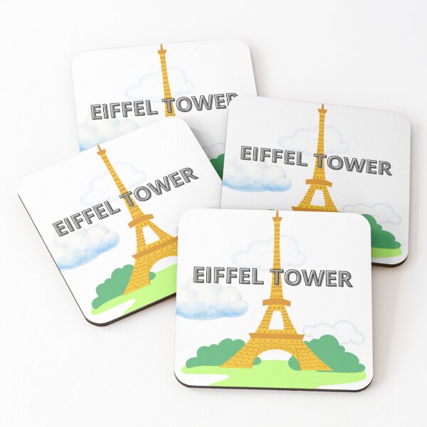 Item preview, Eiffel Tower Cute Travel Illustration | Paris France Landmark Art designed and sold by ElartedeNoel.