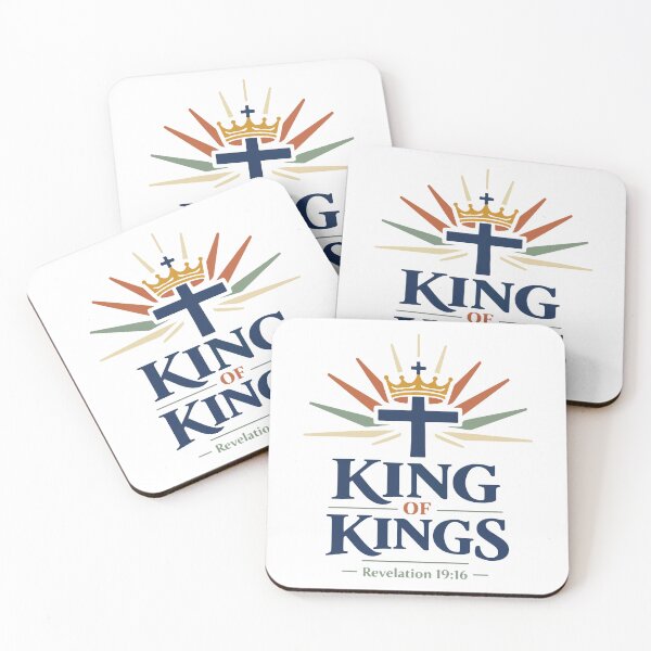 Item preview, King of Kings Christian Crown – Revelation 19:16 Bible Verse  designed and sold by stylishdzign.