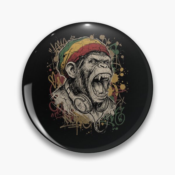 Artikelvorschau, Reggae-Affe entworfen und verkauft von SignumShop.