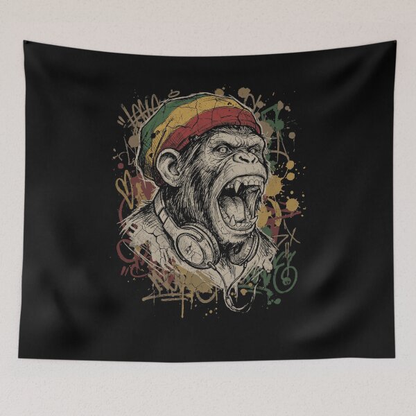 Item preview, Reggae Monkey designed and sold by SignumShop.