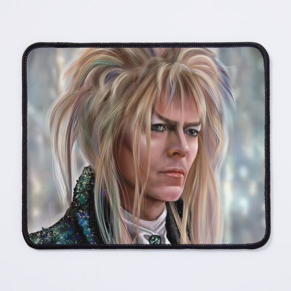 Item preview, The Goblin King Jareth from the movie Labyrinth, shown in his masquerade jacket with a black border around the edges designed and sold by Jessica Tobias.