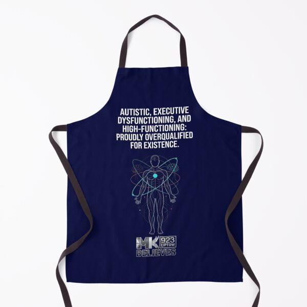 Item preview, Autistic executive dysfunction high functioning overqualified t-shirt hoodie funny neurodivergent professional gift idea designed and sold by EIPTOW.