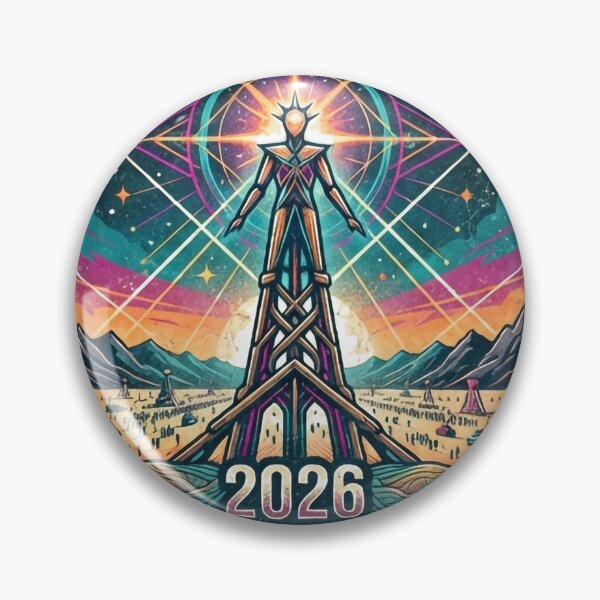 Item preview, Axis Mundi - 2026 - Burning Man - Black Rock Desert designed and sold by ebbandflo.