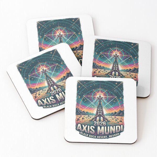 Item preview, Axis Mundi - 2026 - Burning Man - Black Rock Desert designed and sold by ebbandflo.