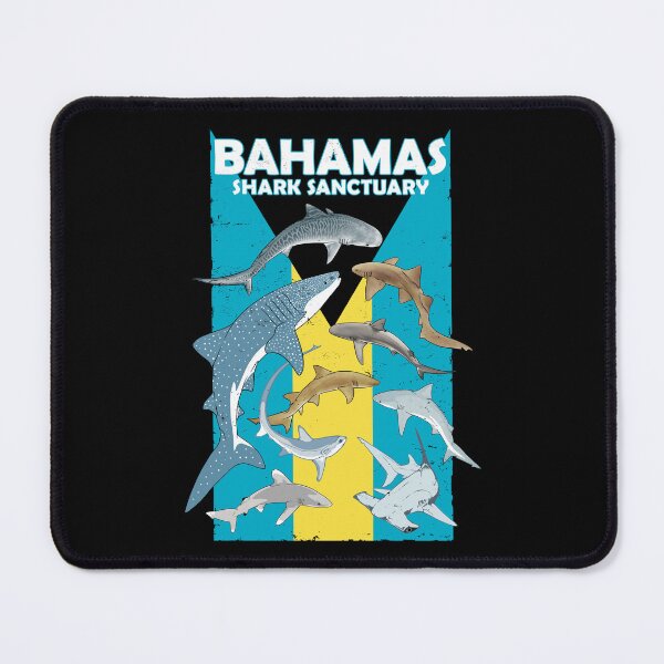 Item preview, Bahamas Shark Sanctuary Tiger Shark designed and sold by NicGrayGraphic.