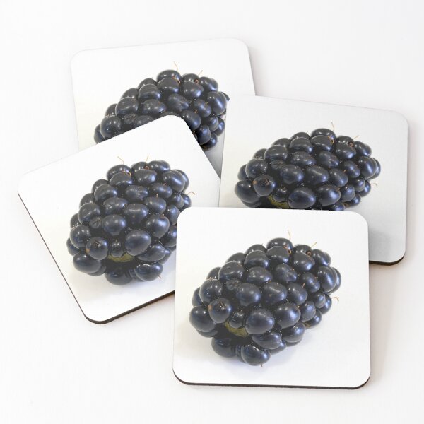 Item preview, Blackberries on a white background. Close-up designed and sold by IgorKovalenko.