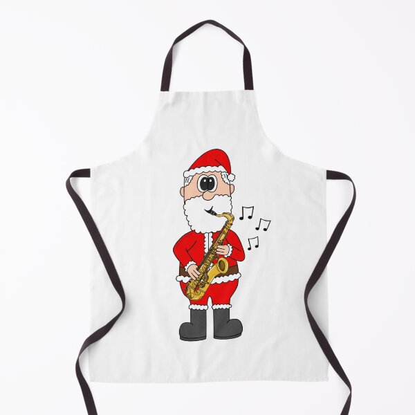 Item preview, Santa Playing Saxophone, Christmas Saxophonist Musician Music Teacher designed and sold by doodlerob.