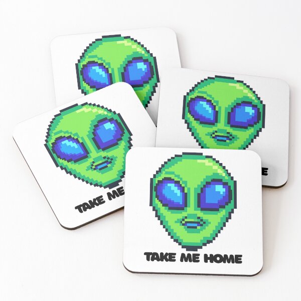 Item preview, Take Me Home Alien | Cute UFO Y2K Aesthetic designed and sold by Fullspace.
