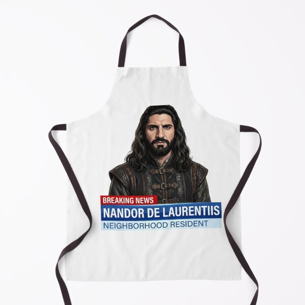 Item preview, Nandor De Laurentiis Breaking News Meme TV Character Fan designed and sold by raedattia.