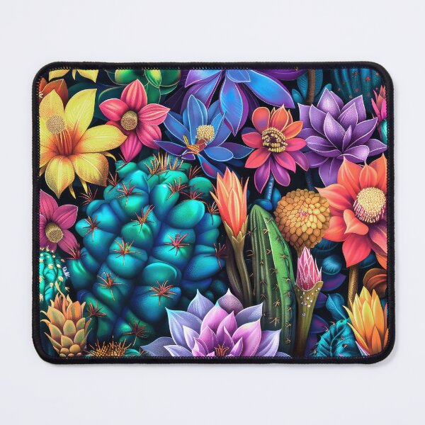 Item preview, Succulent Fantasy Garden In Blue, Purple, And Yellow  designed and sold by DEC02.