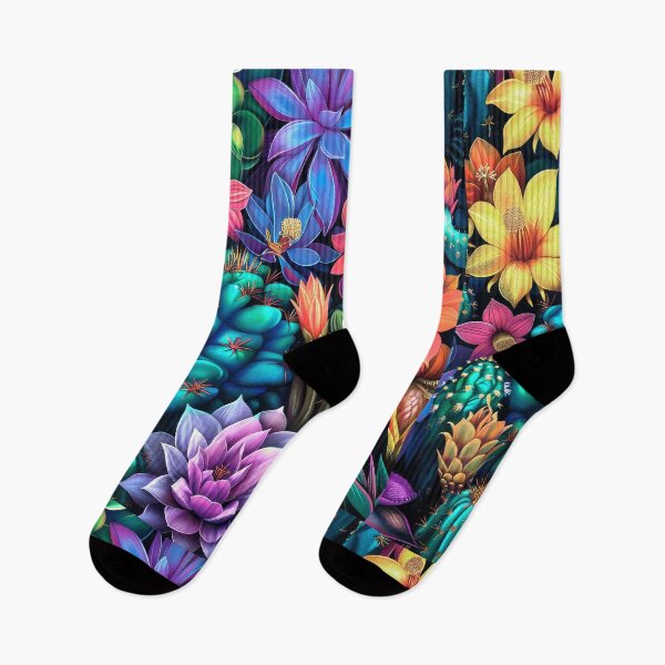 Item preview, Succulent Fantasy Garden In Blue, Purple, And Yellow  designed and sold by DEC02.