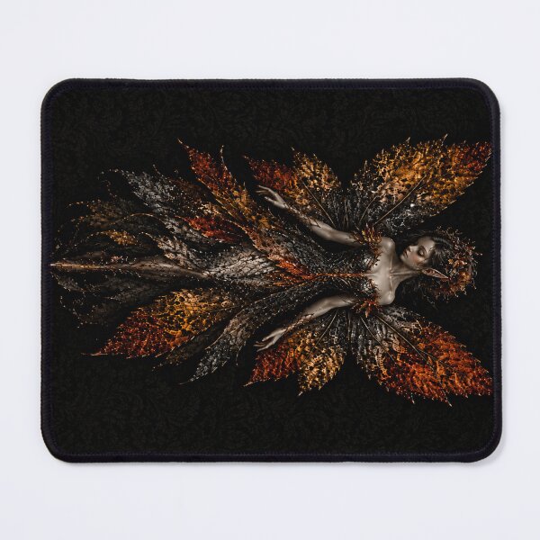 Item preview, Autumn Leaf Fairy | Gothic Autumn Fae designed and sold by NocturnaLeafCo.